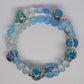 Emerald Green Murano Bead Bracelet