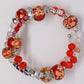 Emerald Green Murano Bead Bracelet
