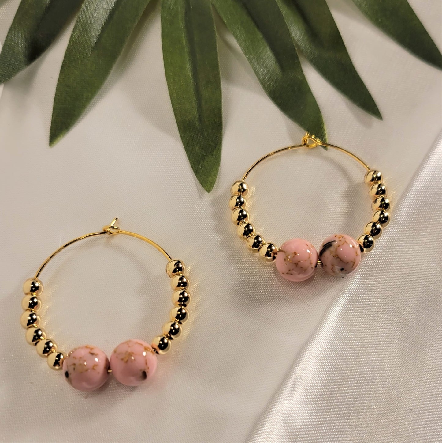 Howlite in Pink